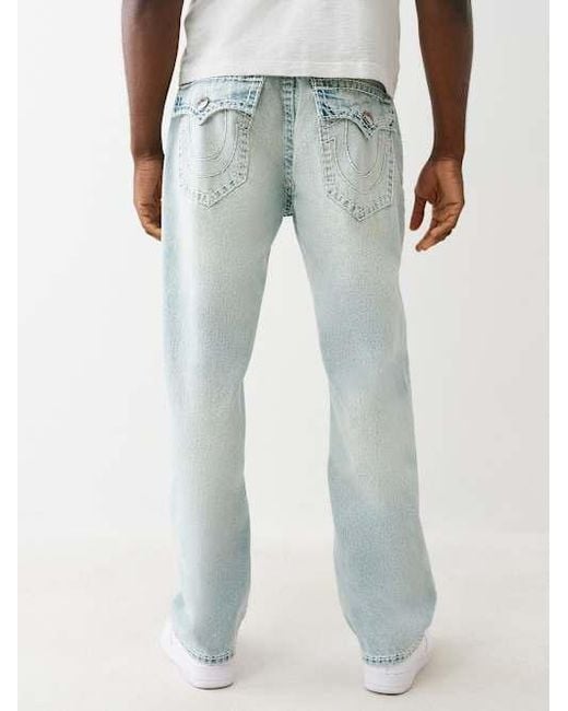TRUE RELIGION Bobby Distressed Super T Baggy Jean 32