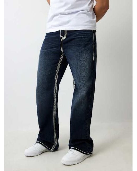 True Religion VINNY SUPER Q ウルトラバギー TRUE RELIGION Vinny Super Q Ultra Baggy Jean in Blue for Men