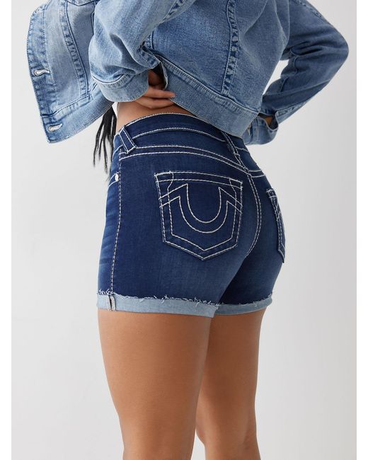 True Religion Jennie Big T Stitch Curvy 