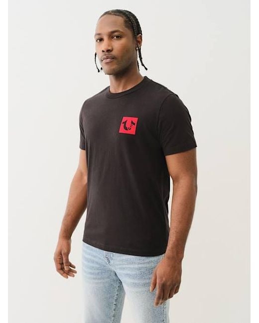 True Religion Checkered Logo T-shirt for men