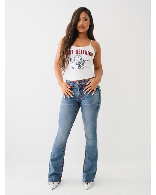 True Religion Blue Becca Super T Bootcut Jean