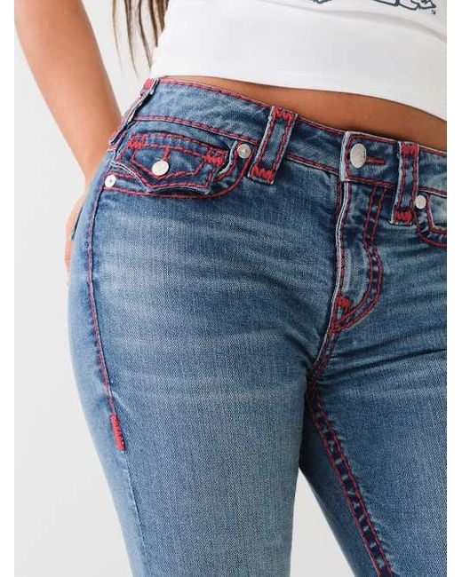 True Religion Blue Becca Super T Bootcut Jean