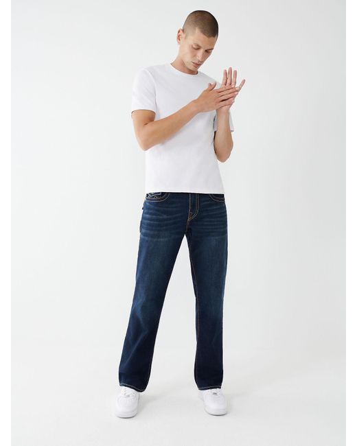 Stitch Bootcut Jean in Blue for Men 