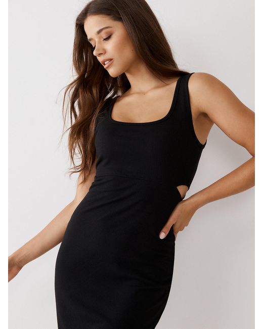 true religion black dress