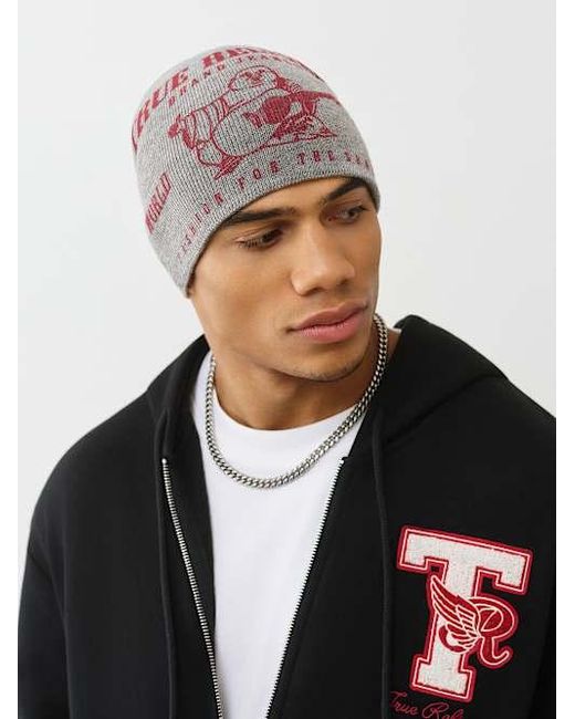 TRUE RELIGION World Tour Beanie in Gray | Lyst display picture 1