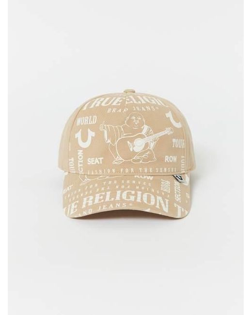 True Religion Natural Branded Logo Hat