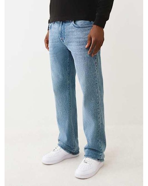 True Religion Blue Billy Flap Bootcut Jean 34" for men