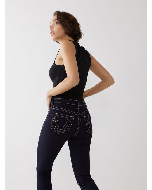 True Religion Denim Halle High Rise Big 
