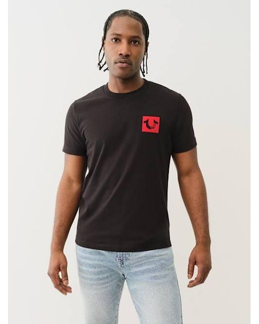 True Religion Checkered Logo T-shirt for men
