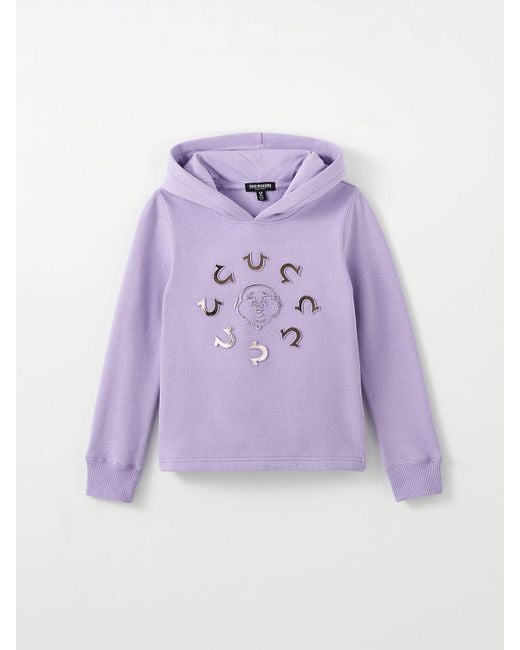 Purple true sale religion hoodie