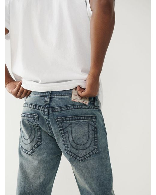 True Religion Ricky Big T Flap Straight Jeans