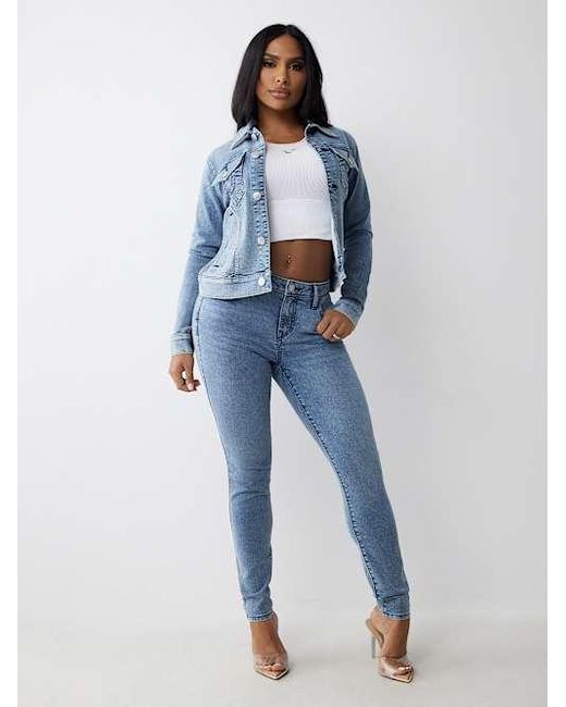 Oversized Jean Jacket Women Fesky Distressed Denim Jacket