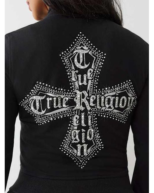 【TRUE RELIGION】★ジャケット★ CRYSTAL TERRY TRACK JACKET CRYSTAL TERRY TRACK JACKET | True Religion