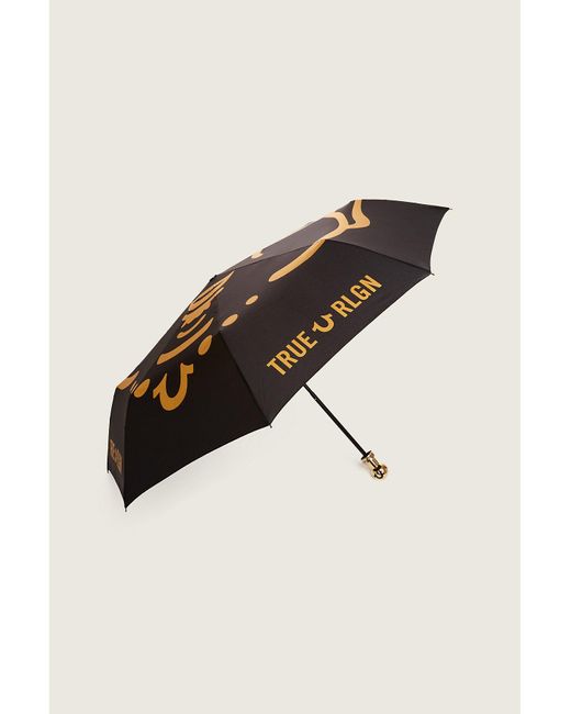 True Religion Black True Buddha Umbrella