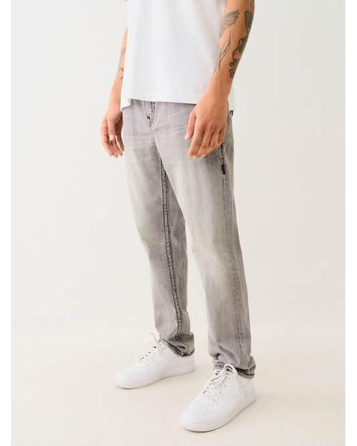 True Religion Gray Rocco Super T Flap Skinny Jean 32 for men