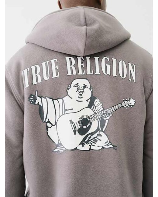 Zip Hoodie True Religion Nearby TRUE RELIGION Sherpa Buddha Zip