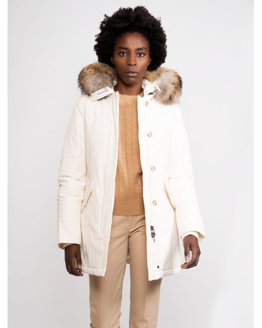 Woolrich Parka Jacket With Hood in 