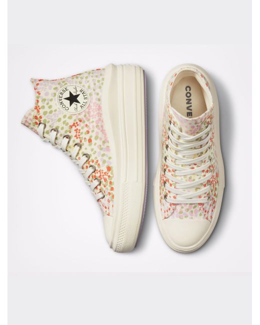 multicolor platform converse
