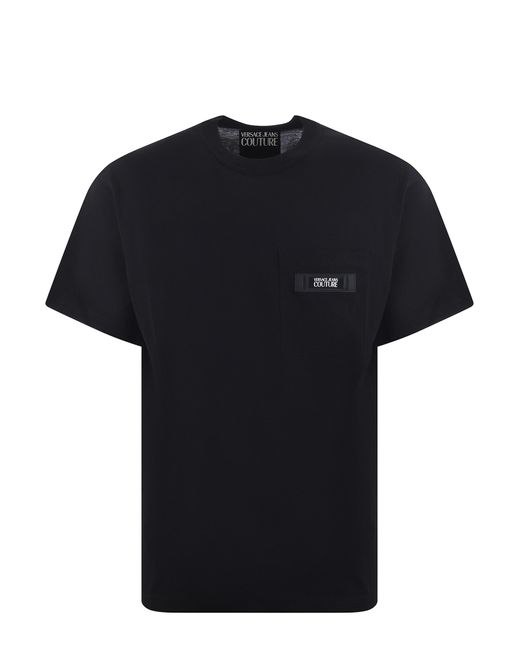 T-shirt Couture di Versace in Black da Uomo