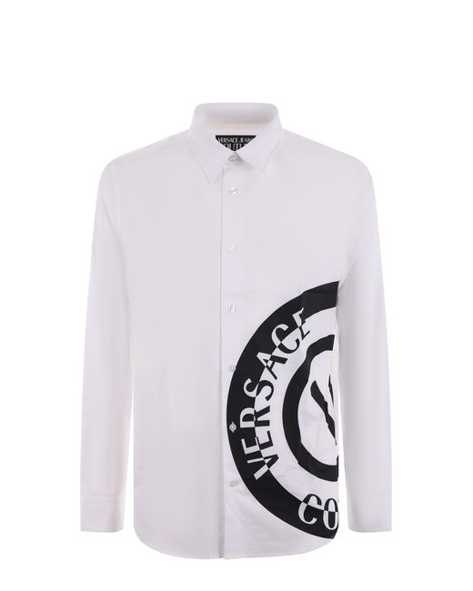 Camicia Couture di Versace in White da Uomo