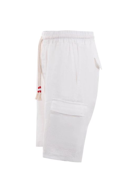Shorts di Mc2 Saint Barth in White da Uomo