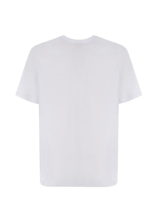 T-shirt di MSGM in White da Uomo