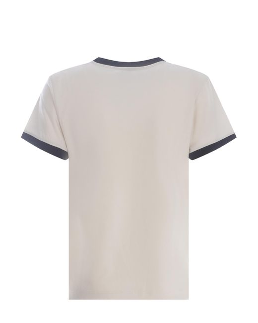 T-shirt Star di Golden Goose Deluxe Brand in White