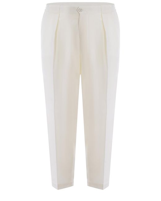Pantaloni Portobello di BRIGLIA in White da Uomo