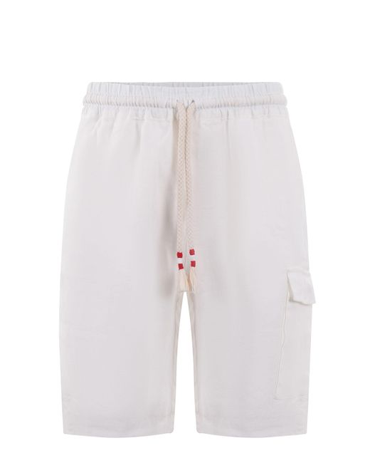 Shorts di Mc2 Saint Barth in White da Uomo