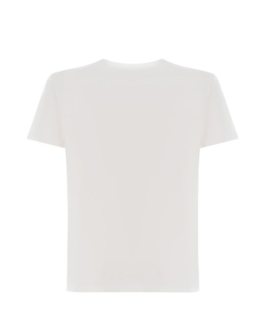 T-shirt "Quentin" di Pinko in White