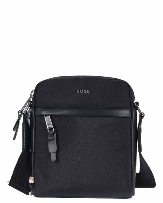 Tracolla da Uomo di BOSS by HUGO BOSS in Nero Lyst