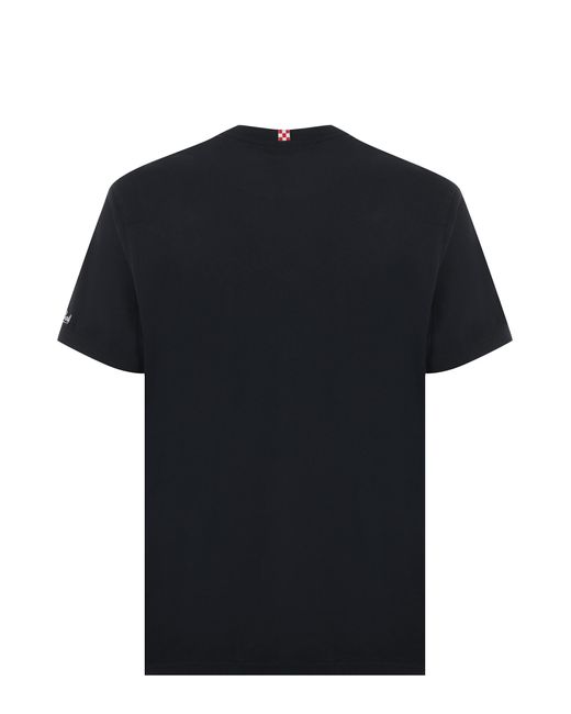 T-shirt non ci resta che sbocciare di Mc2 Saint Barth in Black da Uomo
