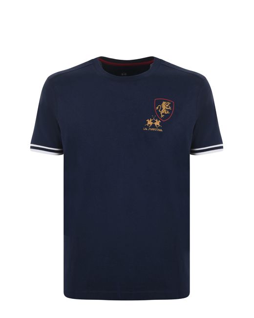 T-shirt di La Martina in Blue da Uomo