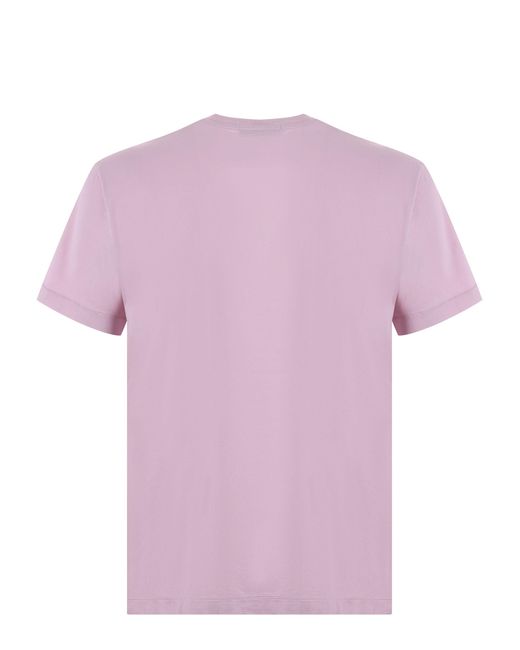 Short sleeve t-shirt di Stone Island in Pink da Uomo