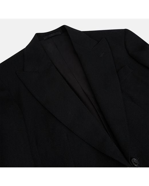 Turnbull & Asser Black Morning Coat for men