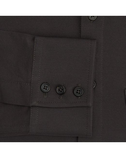 Turnbull & Asser Black Brown Cotton Polo Shirt for men