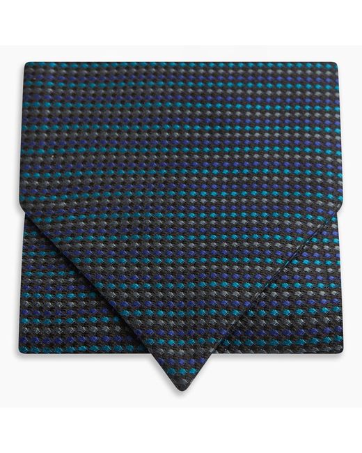Turnbull & Asser Blue Navy Multi Silk Cravat for men