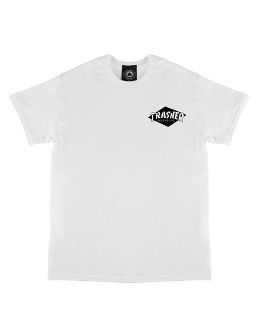 Thrasher Cotton X Parra Trasher Hurricane T-shirt in White for Men | Lyst