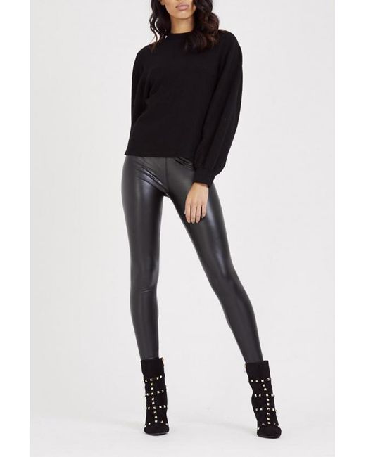 skinny leather leggings