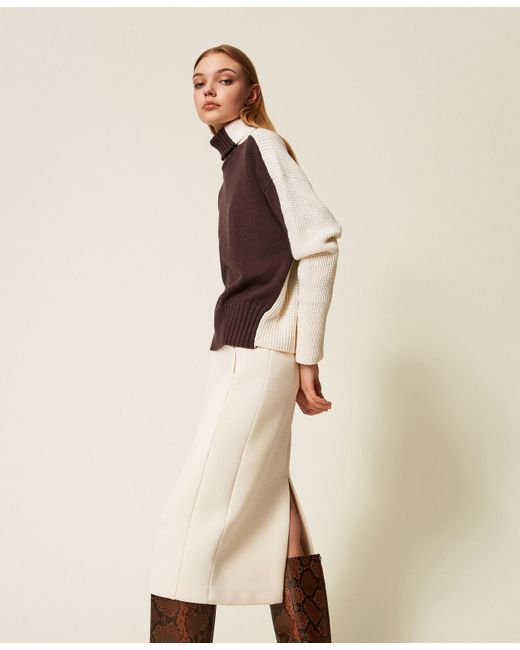 Faldas Twinset de color Natural