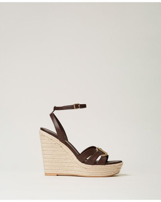 Zapatos Twinset de color Natural