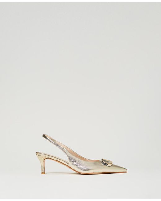 Twinset Natural Schuhe