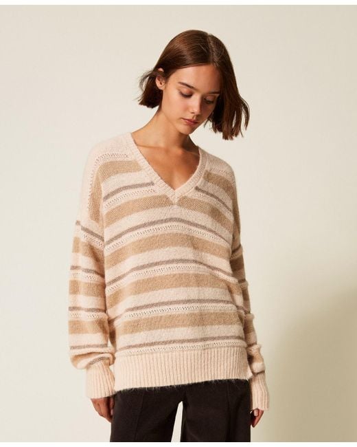Jerséis Twinset de color Natural