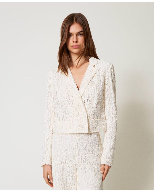 Chaquetas Y Prendas De Abrigo Twinset de color White