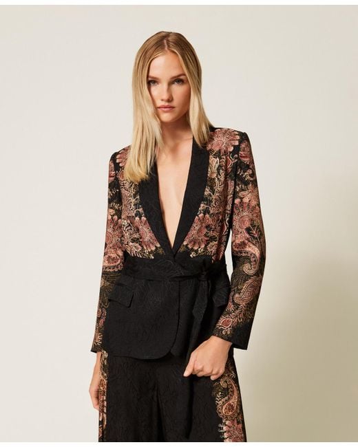Twinset Natural Jacken Und Outerwear