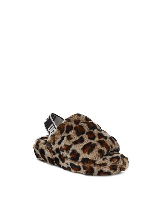 ugg leopard slides