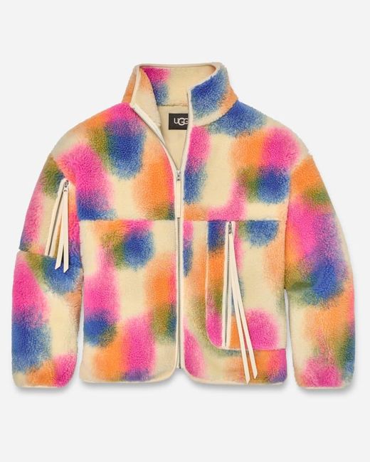 Ugg Blue Marlene Fluff Jacket