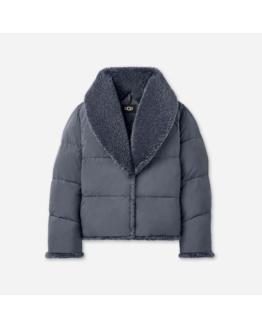 Ugg Blue Wylda Puffer Jacket
