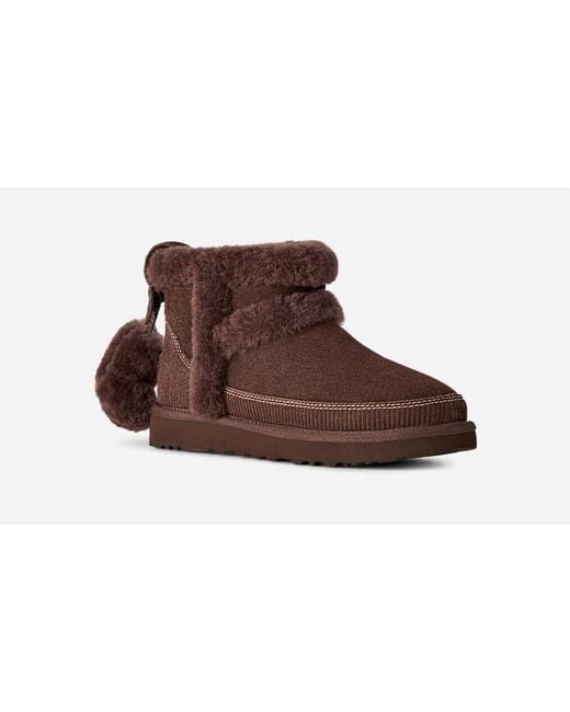 Botte Classic Mini Heritage Ugg en coloris Brown