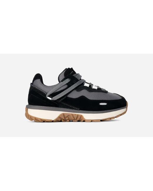 Ugg Black Retrofi Low Textile/Recycled Materials/Suede/Synthetic Shoes